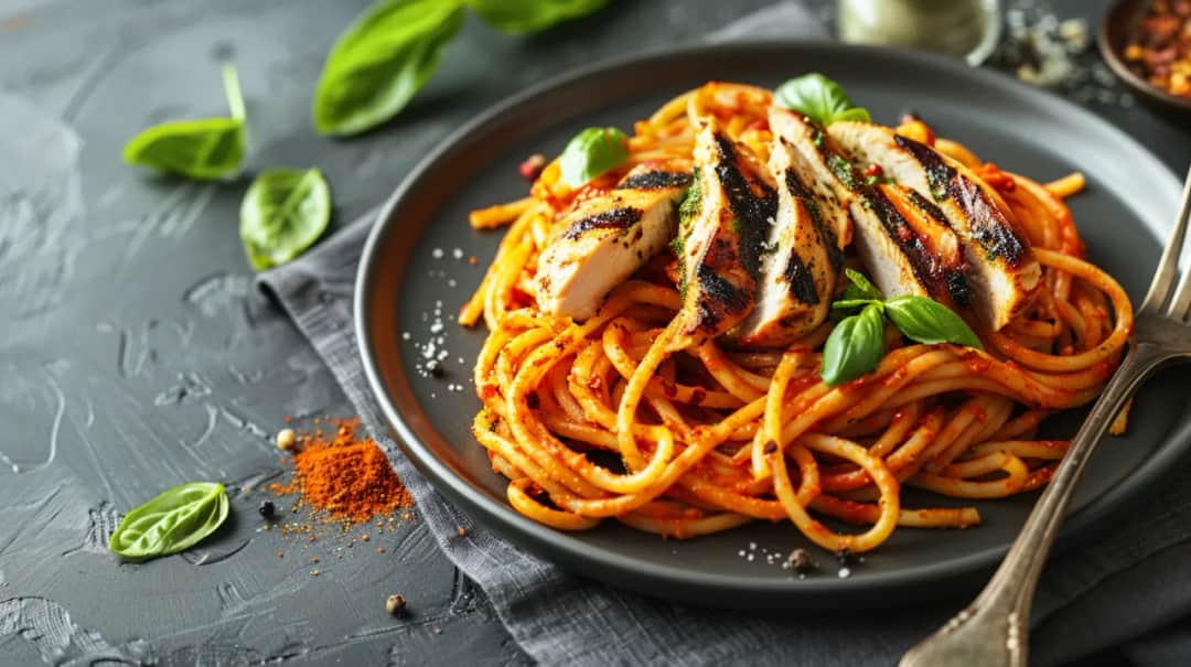 Makaron z pesto czerwonym: Smaczny i szybki przepis