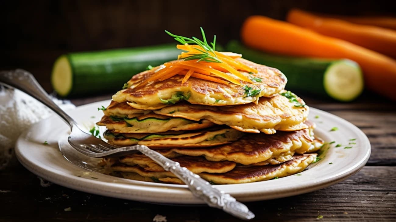 Przepisy na Placki z Cukinii dla Niemowlaka - Placuszki z Cukinii dla Dziecka, Cukinia i Marchewka