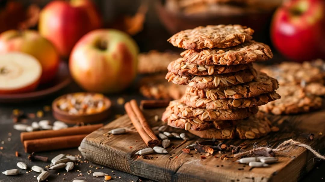 Kruche ciasteczka ze słonecznikiem: Zdrowa przekąska