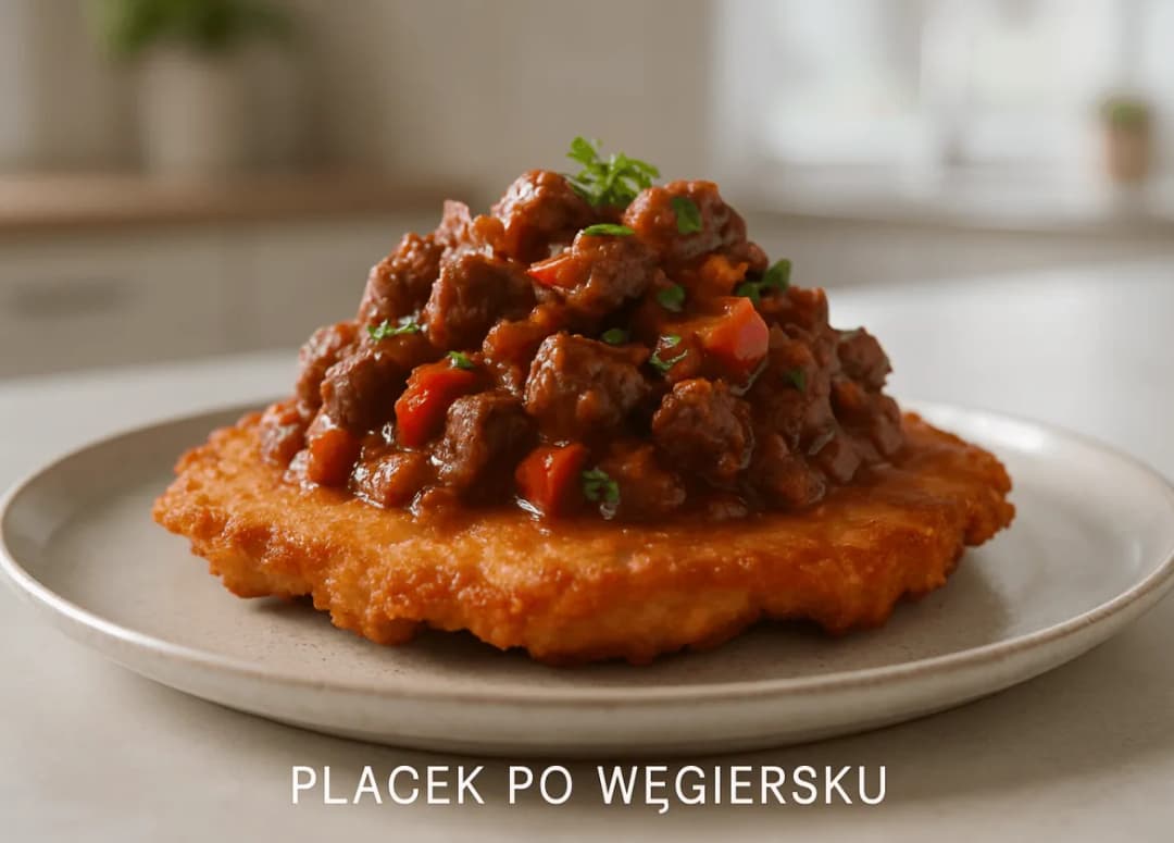 Pyszny gulasz do placka po węgiersku. Prosty przepis krok po kroku