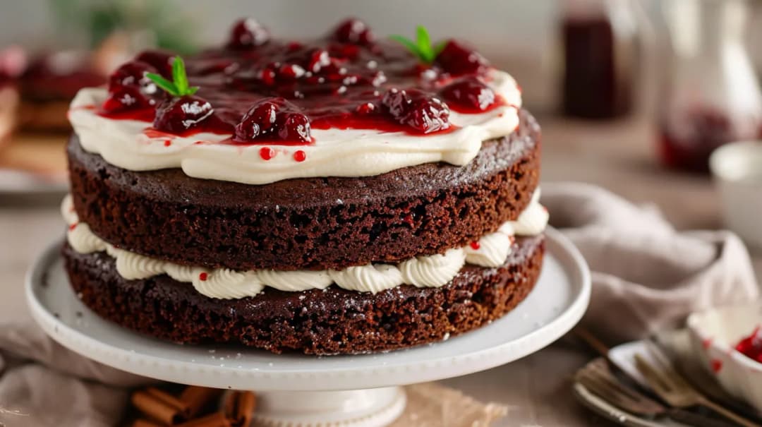 Piernik z powidłami i kremem: Pyszny i wilgotny deser