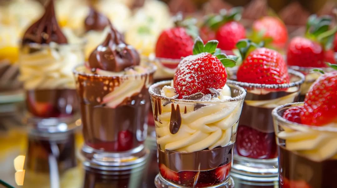 Kubeczki deserowe: Słodkie i eleganckie desery