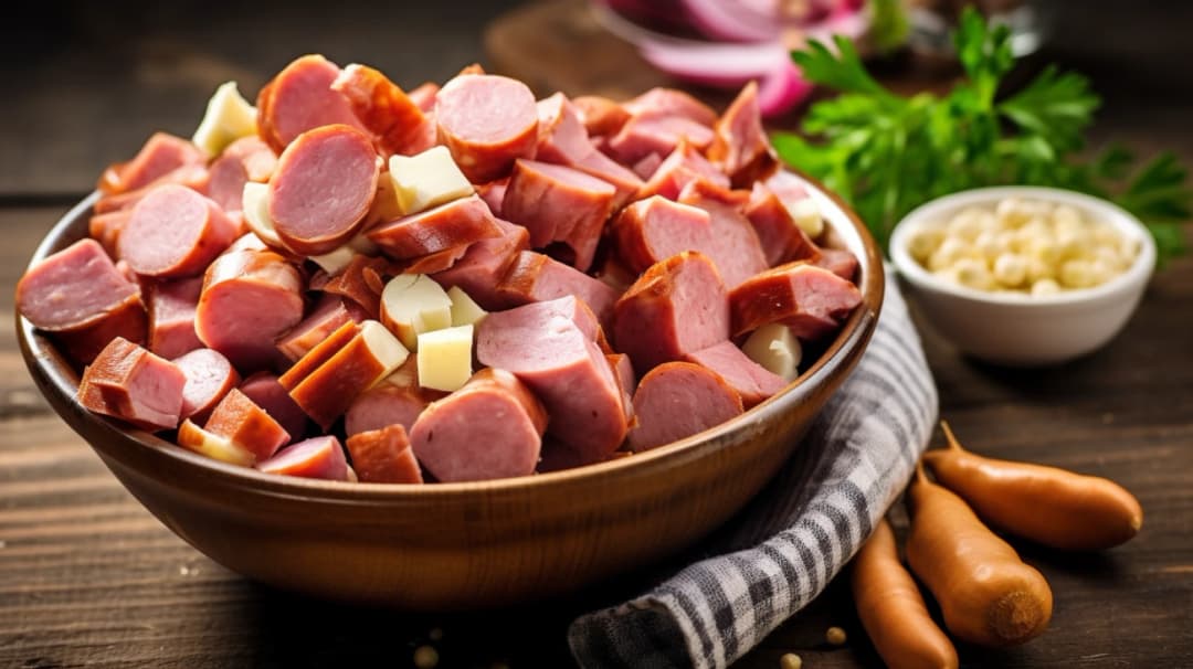 Przepis na kiełbasę szynkową parzoną - odkryj, jak zrobić domową kiełbasę szynkową